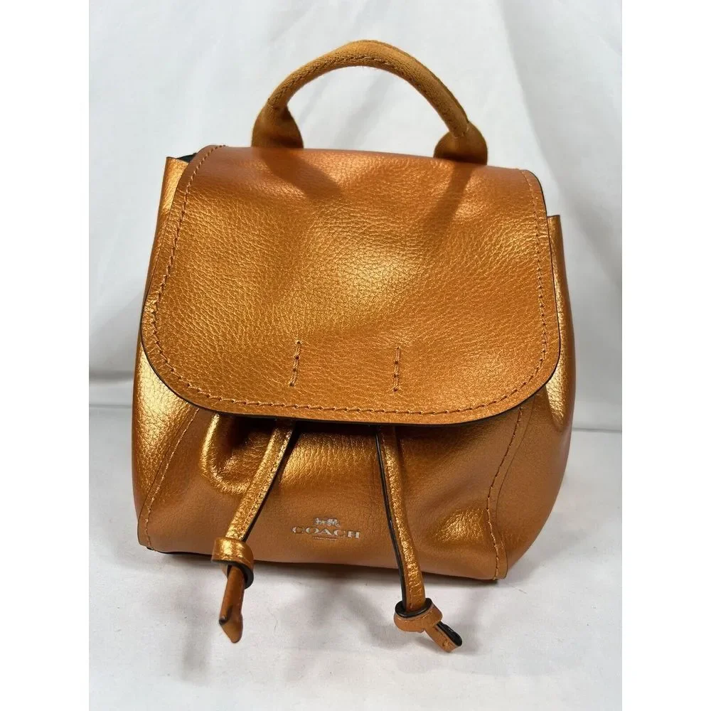 COACH‎ MTLC DRBY BKPK TANGERINE
